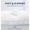 Machine Washable Down Alternative Bed Pillow