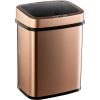 Rose Gold Stainless Steel Trash Can