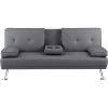 Modern Futon Sleep Sofa Bed Couch