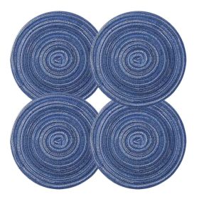 4 Pcs Woven Ramie Placemats