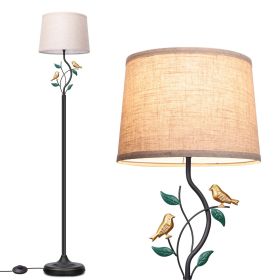 Dimmable Floor Lamp with Shade