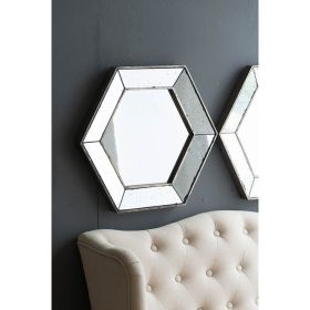 Wall Mirror with Traditional Silver Finish