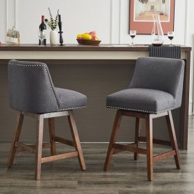 Swivel Bar Stools Set of 2