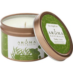 ONE 2.5x1.75 inch TIN SOY AROMATHERAPY CANDLE