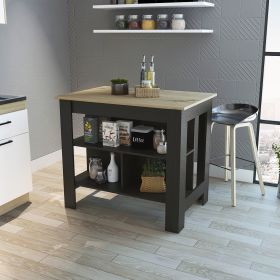 3-Shelf Kitchen Island