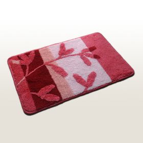 Naomi - [Pink Plant World] Luxury Room Rugs (17.7 by 25.6 inches)