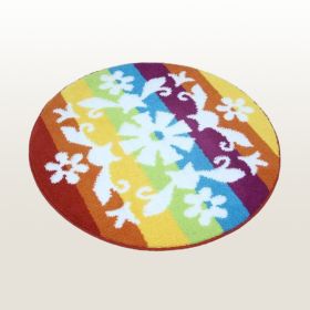 Naomi - [Romantic Snowy World] Round Home Rugs