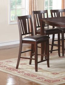 Contemporary Set of 2 Counter Height Chairs