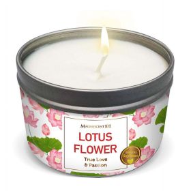 Magnificent 101 Lotus Flower Aromatherapy Candle