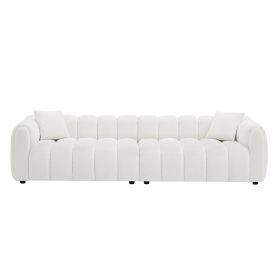 110.23 Inch Oversized Modern Design Sofa,Upholstery Tufted Cloud 41.33''Oversized Deep Seat Sofa