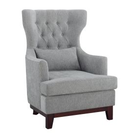 Wing-Back Accent Chair 1pc