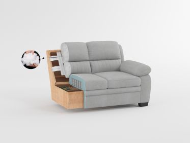 Modern Living Room 3pc Sofa Set