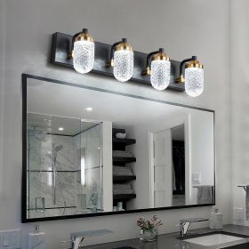 Vanity Lights With 4 LED Bulbs For Bathroom Lighting