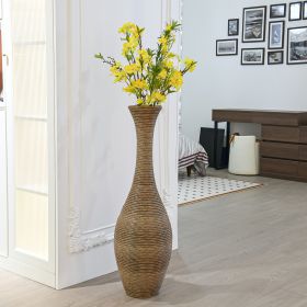 Floor Vase in Elegant Beige