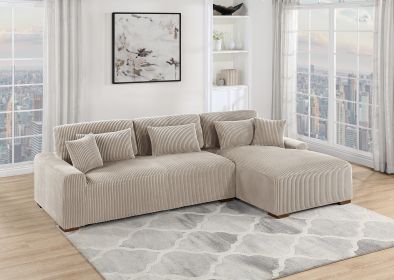 Modern 2pc Sectional Set XL