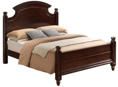 Glory Furniture Summit G5950A-KB King Bed ( 3 Boxes) , Cappuccino