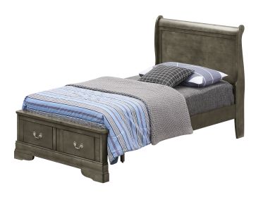 Glory Furniture Louis Phillipe G3105D-FSB2 Full Storage bed , Gray