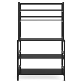 Industrial Kitchen Baker's Rack, 5-Tier Kitchen Utility Storage Shelf