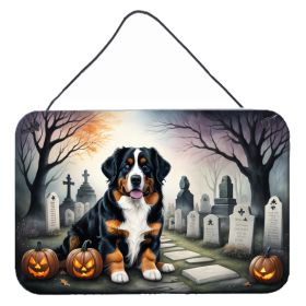 Mountain Dog Spooky Halloween Wall or Door Hanging Metal