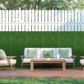 Topiary Hedge Plant Grass Backdrop Fence