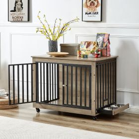 Furniture Style Dog Crate Side Table