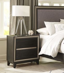 1pc Nightstand of 2 Drawers