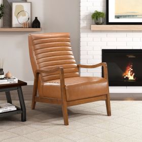 1pc Accent Chair Brown