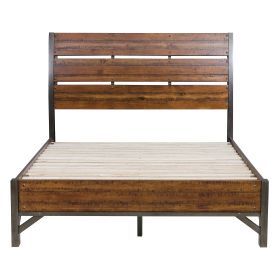 1pc California King Size Platform Bed