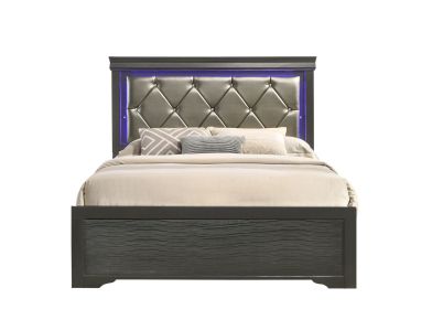 Modern Brooklyn Full Size LED Bed