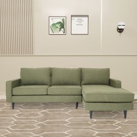 Green L Shaped Sofas for Living Room,