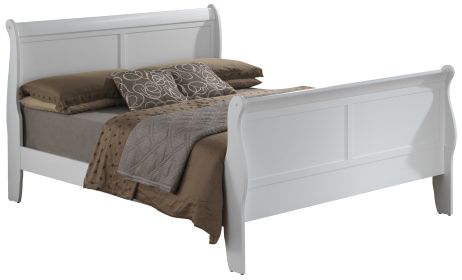 Glory Furniture Queen Bed , White