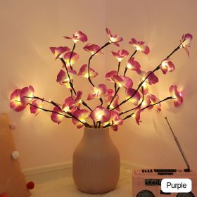 20 LED String Light Simulation Butterfly Orchid