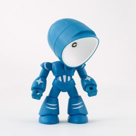 1pc Mini LED Night Light Cartoon Table Lamp (size: Blue)