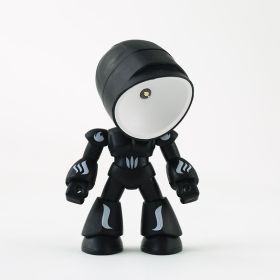 1pc Mini LED Night Light Cartoon Table Lamp (size: Black)