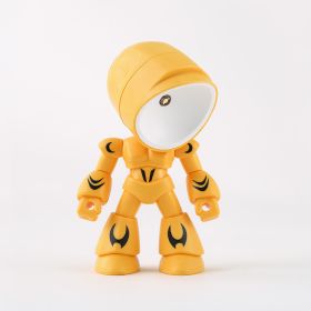 1pc Mini LED Night Light Cartoon Table Lamp (size: Yellow)