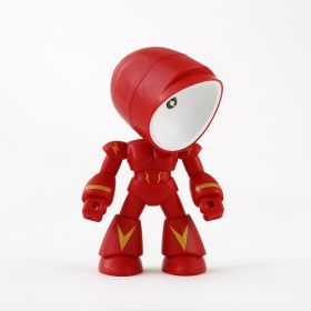 1pc Mini LED Night Light Cartoon Table Lamp (size: Red)