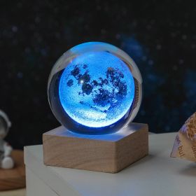 Cosmos Series Crystal Ball Night Lights (Items: Moon)