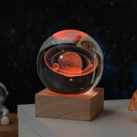 Cosmos Series Crystal Ball Night Lights (Items: Saturn)