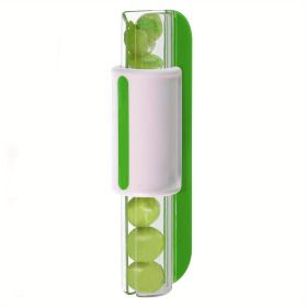 1pc; Multi Functional Small Fruit Cutter (Color: GREEN)