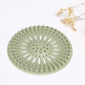 1pc Bathroom Hair Catcher (Color: GREEN)