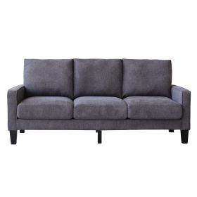 Modern Living Room Furniture Sofa (Color: Dark Grey)