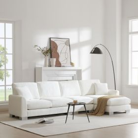 Modern Oversized Sectional Sofa (Color: as Pic)