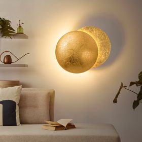 Phases of Moon Wall Fixture (Color: gold)