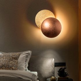 Phases of Moon Wall Fixture (Color: rose gold)