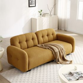 81.48" Modern Sofa Couch,3-Seater (Color: as Pic)