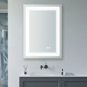 7 Size LED Bathroom Wall Mounted Vanity Mirror (size: 24"*32")